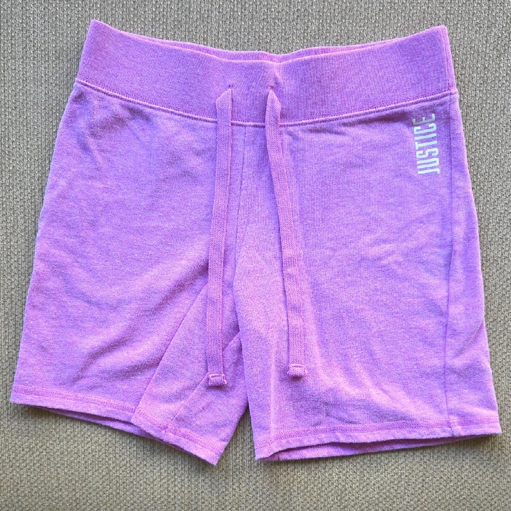 Justice Purple Shorts